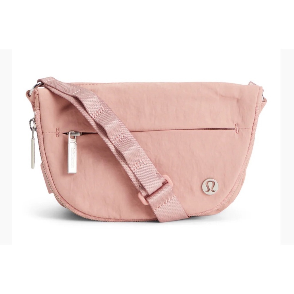 Lululemon All Night Micro Festival Bag Zip Top Mauve